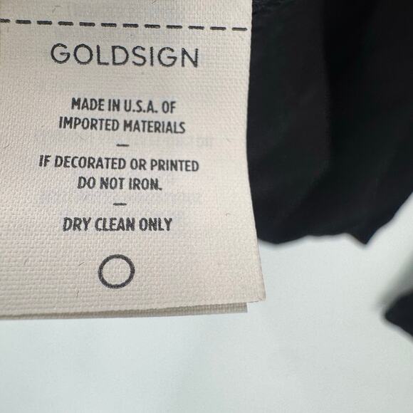 Goldsign The Rib Turtleneck Pullover Sweater Long Sleeve Black Size Large NWT - Picture 11 of 14